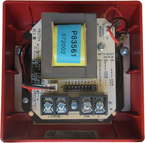 Речевой комбинированный оповещатель ET70WP-24185W-FW