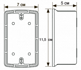Установочный корпус LSBB-W (R)