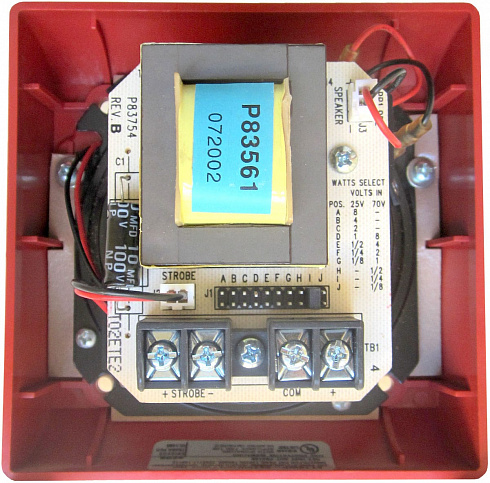 Речевой комбинированный оповещатель ET70WP-24185W-FR